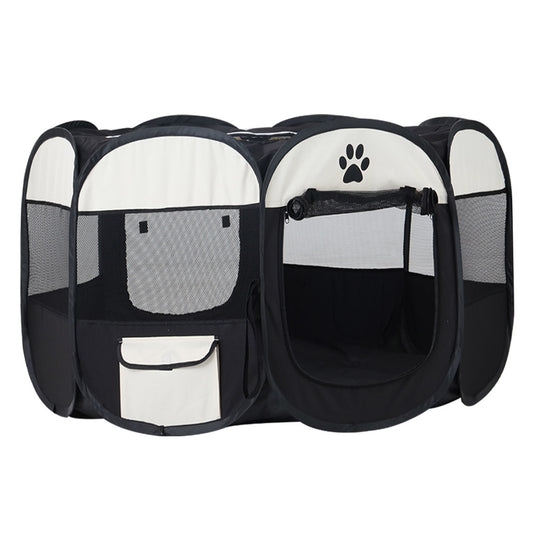 i.Pet Pet Dog Playpen Enclosure Crate 8 Panel Play Pen Tent Bag Fence Puppy 3XL