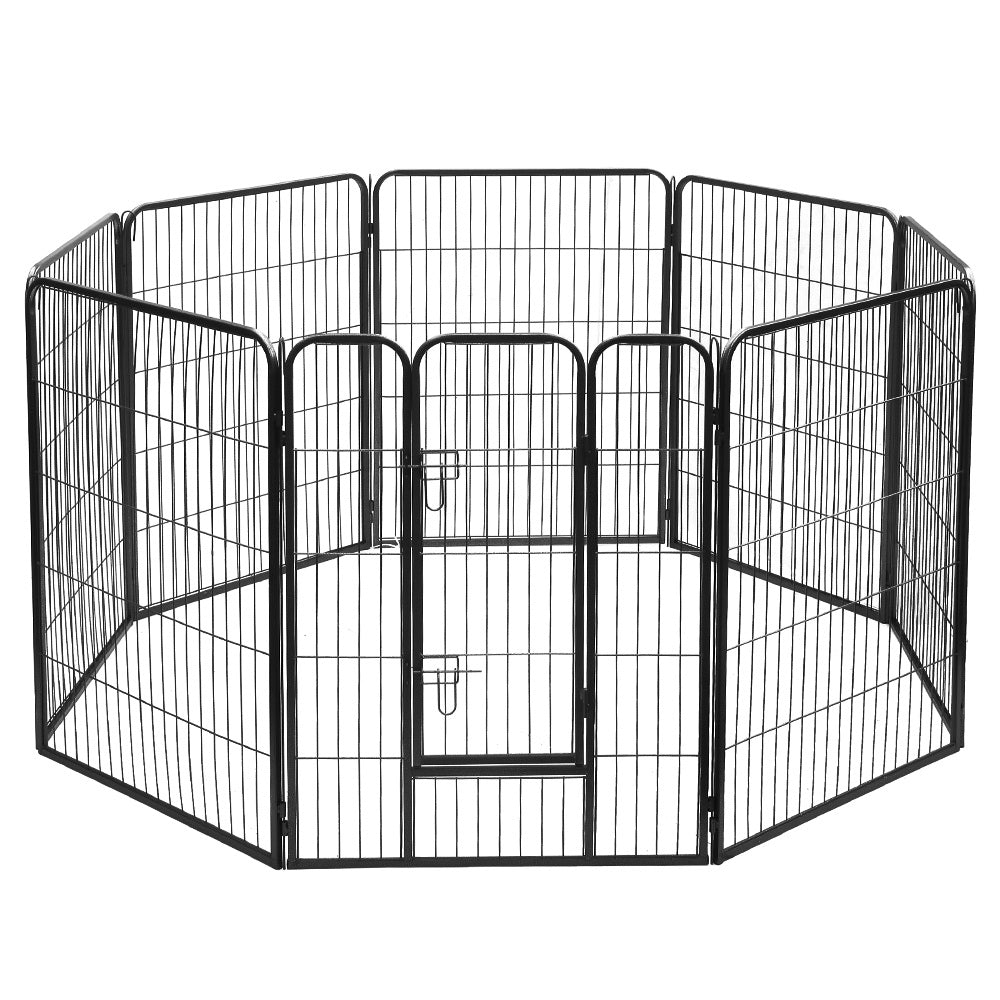 i.Pet 40" Pet Dog Playpen Kennel Puppy Enclosure Fence Cage Play Pen 8 Panel