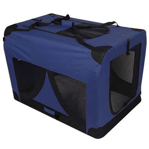 i.Pet Extra Large Portable Soft Pet Carrier- Blue