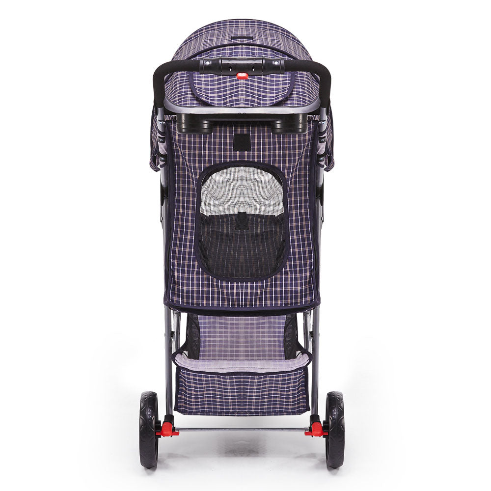 i.Pet 3 Wheel Pet Stroller - Blue