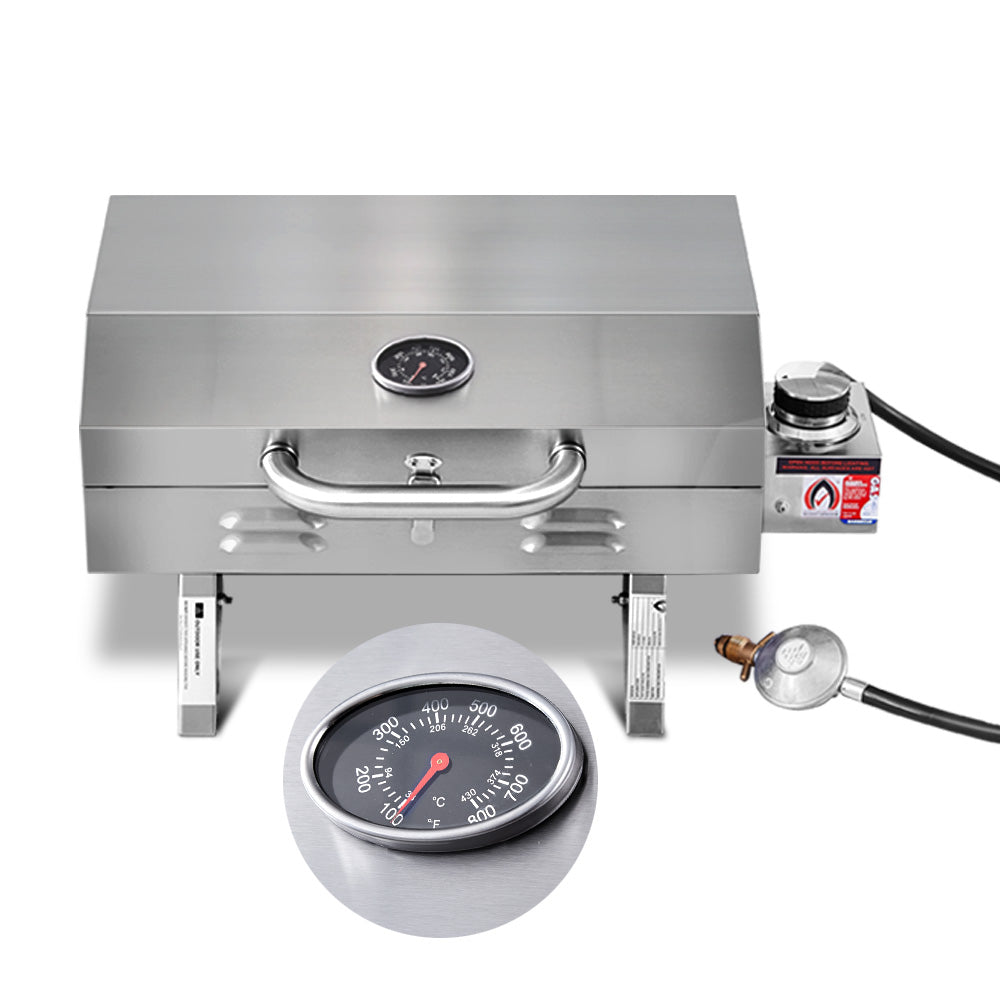 Grillz portable 2 outlet burner gas bbq