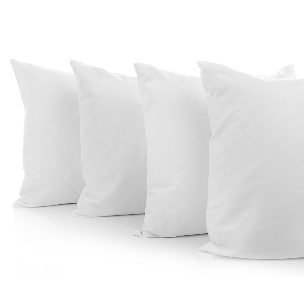 Giselle Bedding Set of 4 Medium Cotton Pillows