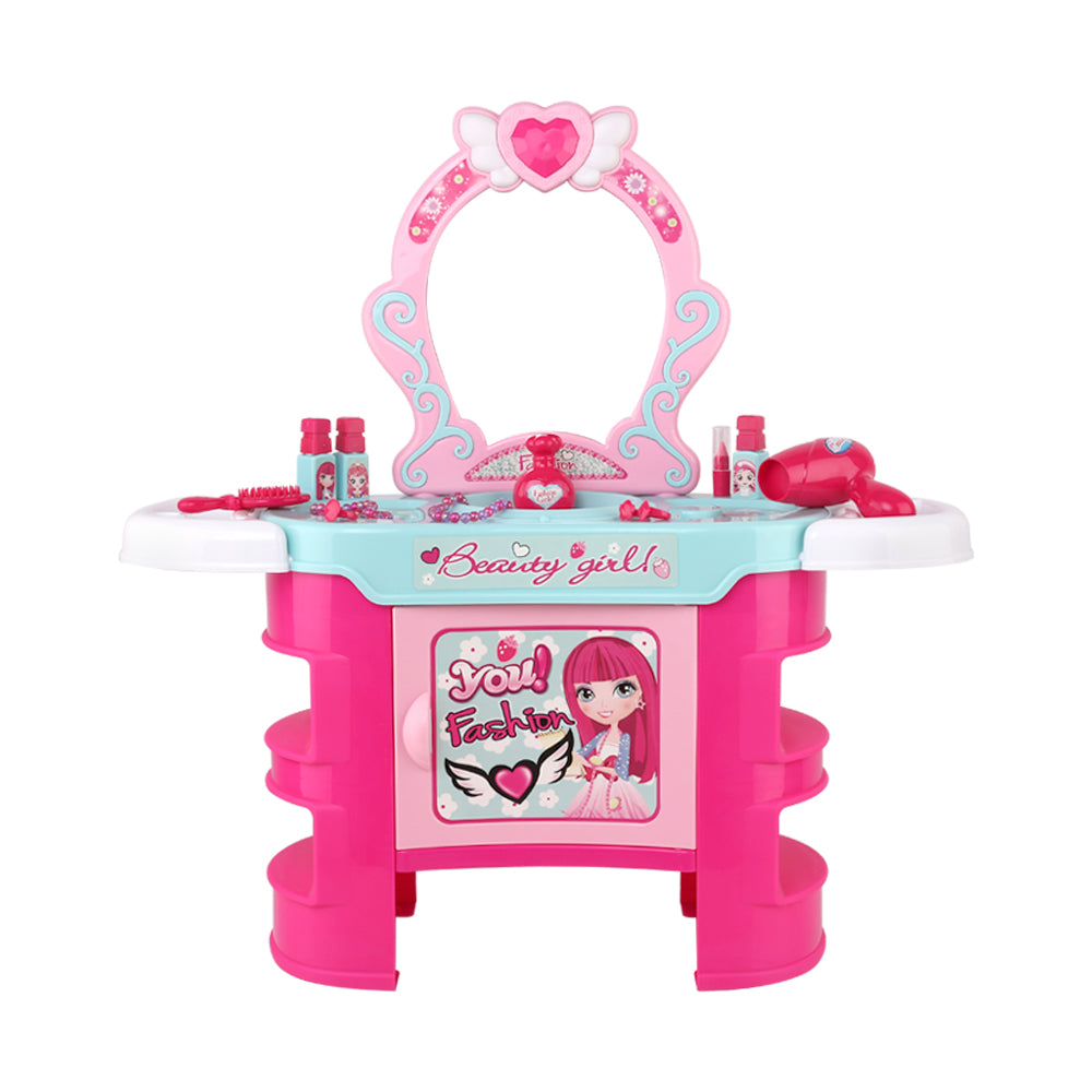 Keezi Kids Makeup Desk Play Set - Pink