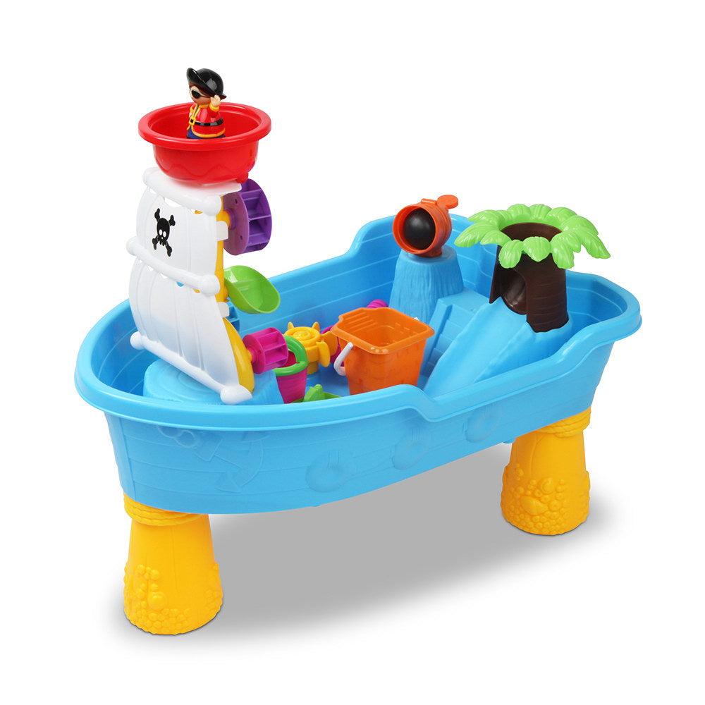 Keezi 20 Piece Kids Pirate Toy Set - Blue