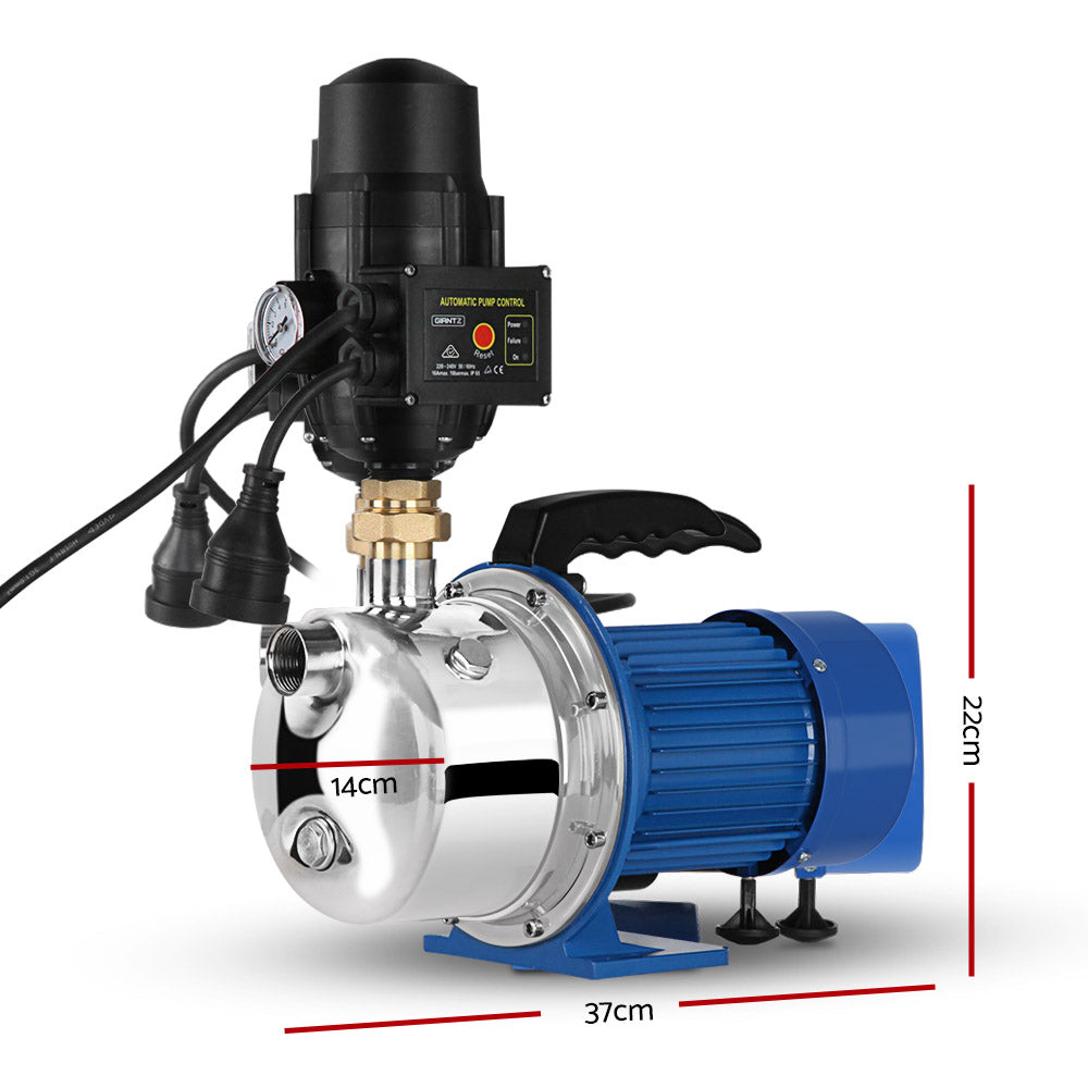 Giantz 2300W High Pressure Garden Jet Water Pump with Auto Controller