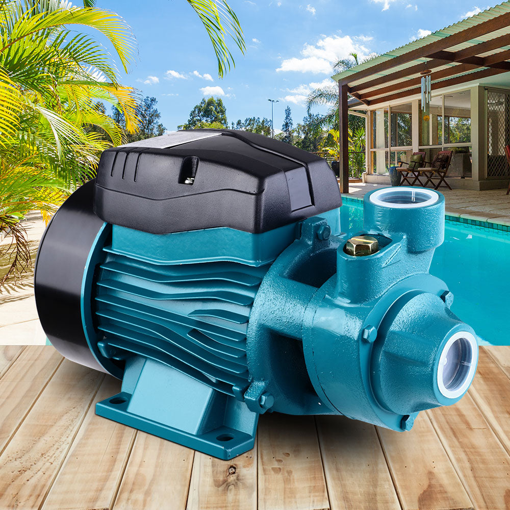 Giantz Peripheral Water Pump Clean Garden Farm Rain Tank Irrigation Electric QB60