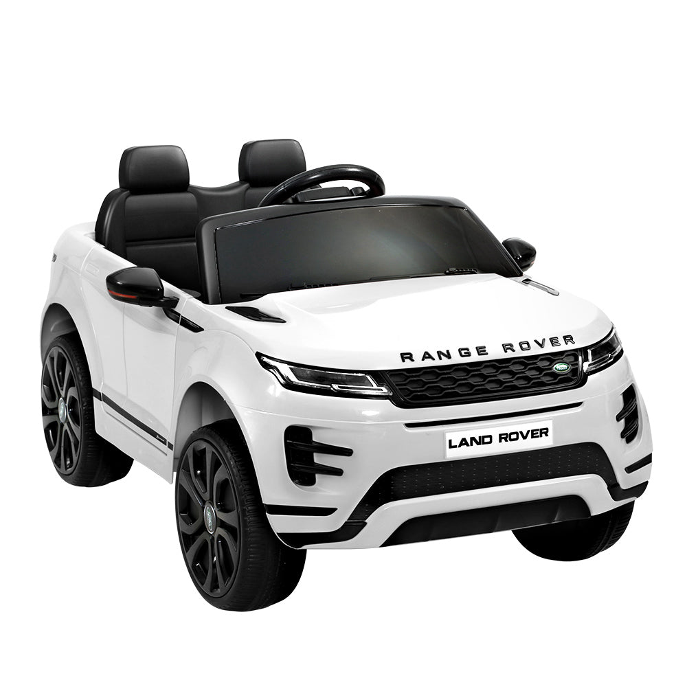 Kids Ride On Car Licensed Land Rover 12V Electric Car Toys Battery Remote White