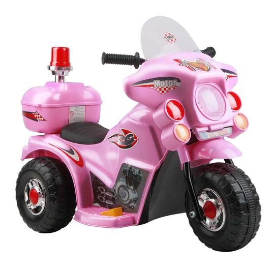 Rigo Kids Ride On Motorbike Motorcycle Car Pink