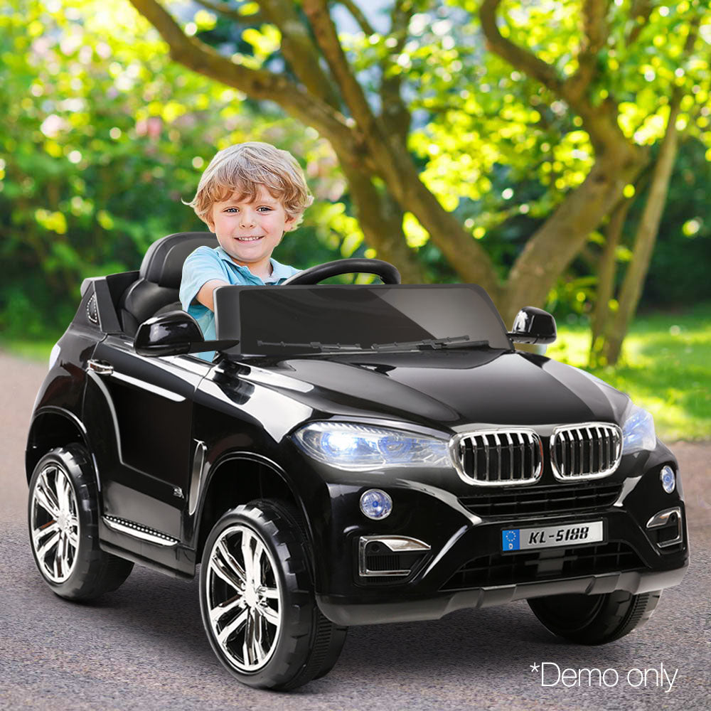 Kids Ride On Car BMW X5 Inspired Electric 12V Black