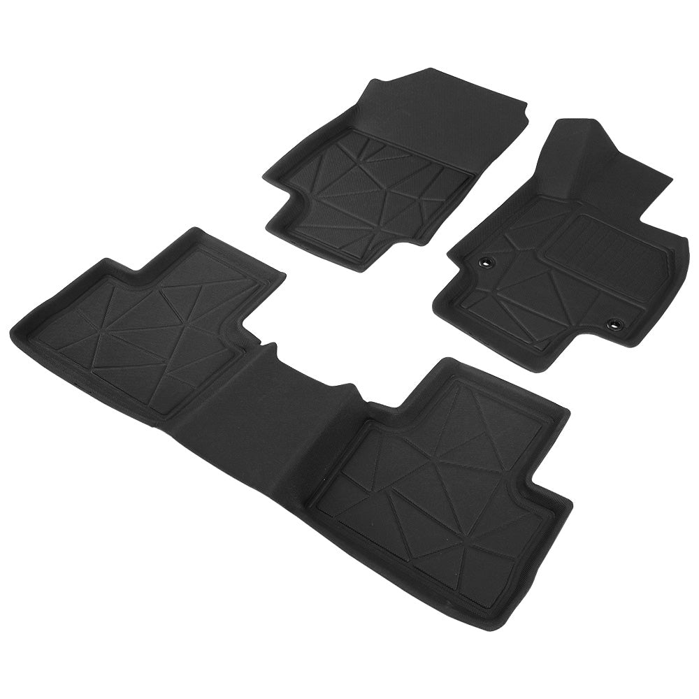 Weisshorn TOYOTA RAV4 Car Rubber Floor Mats Front & Rear 2019-2022