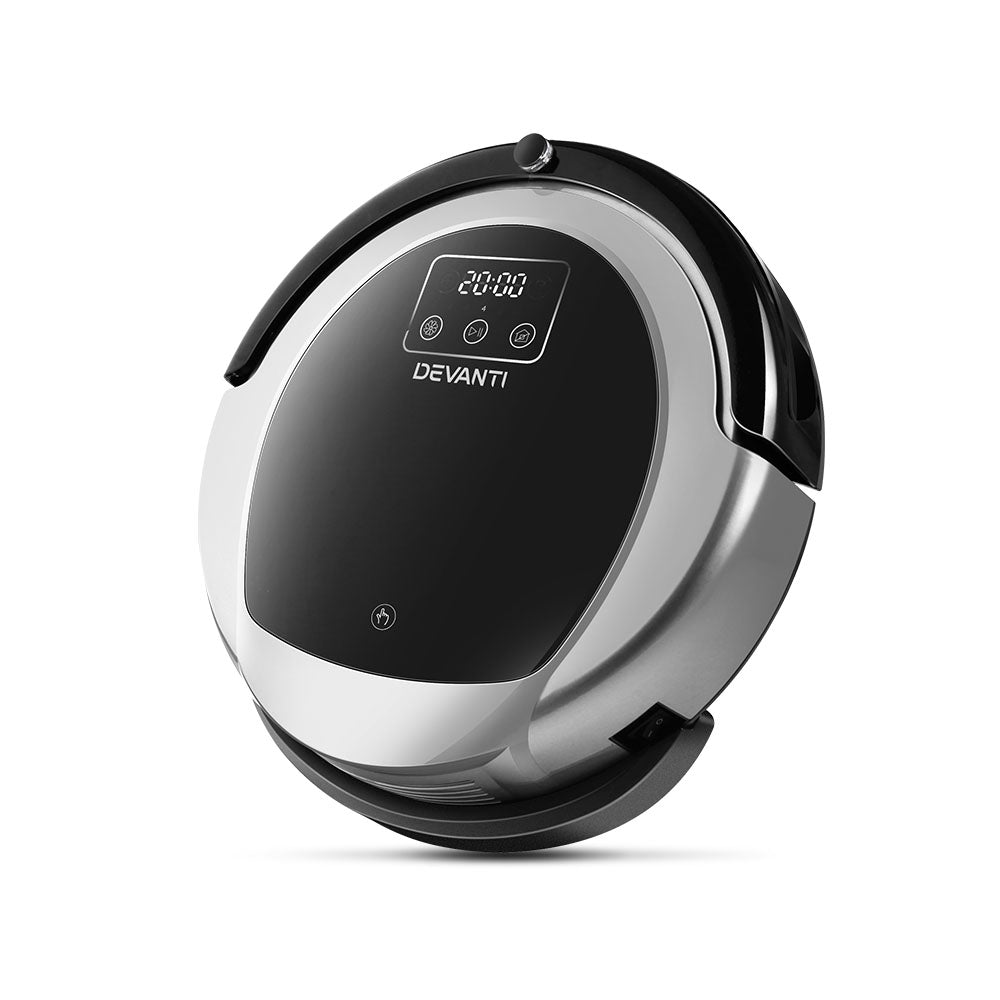 Devanti Robotic Vacuum Cleaner - Black & Grey