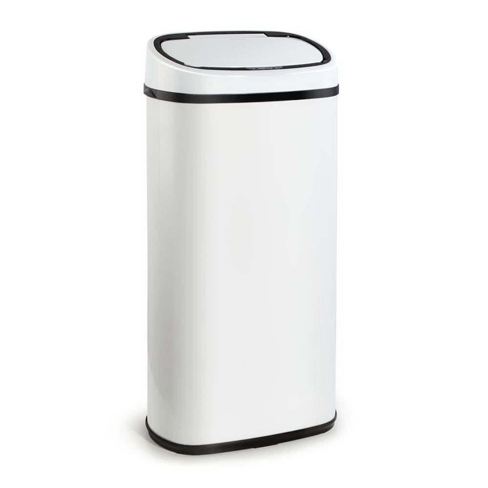 Devanti 68L Sensor Bin White