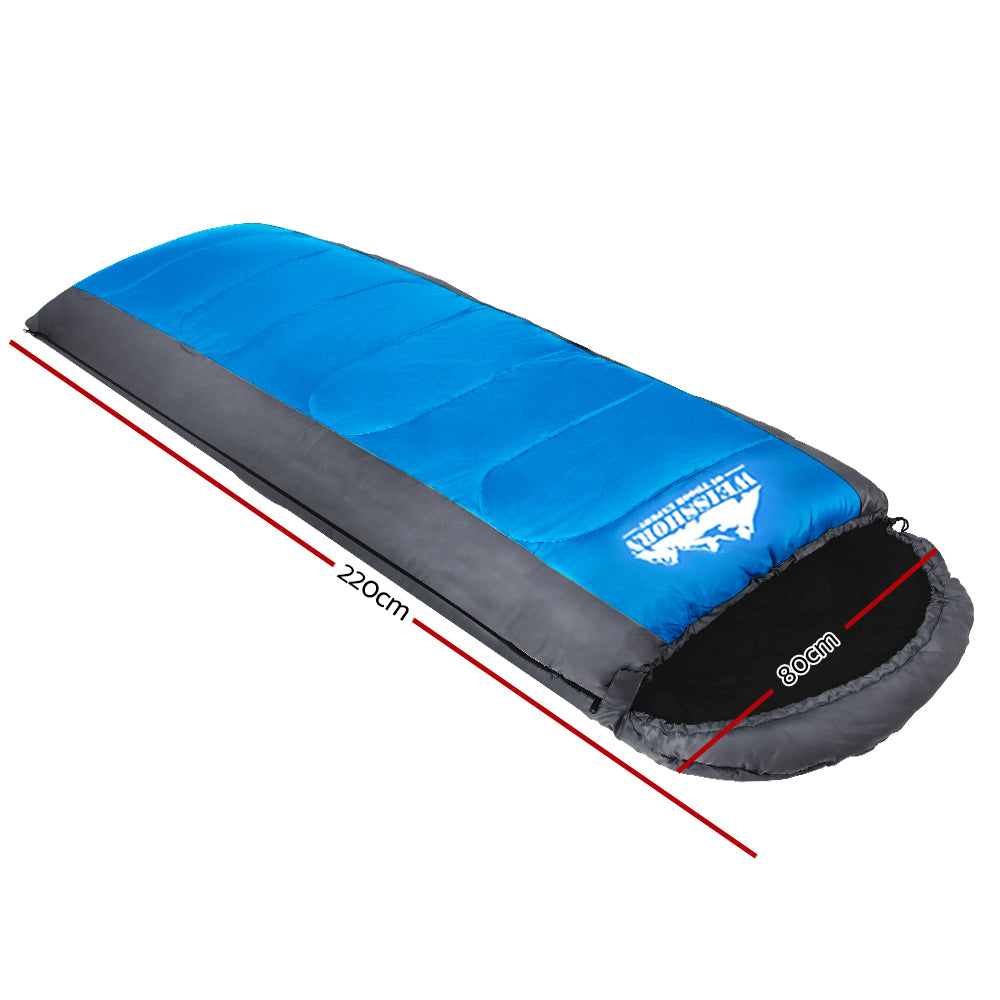 Weisshorn Sleeping Bag Bags Single Camping Hiking -20°C Tent Winter Thermal