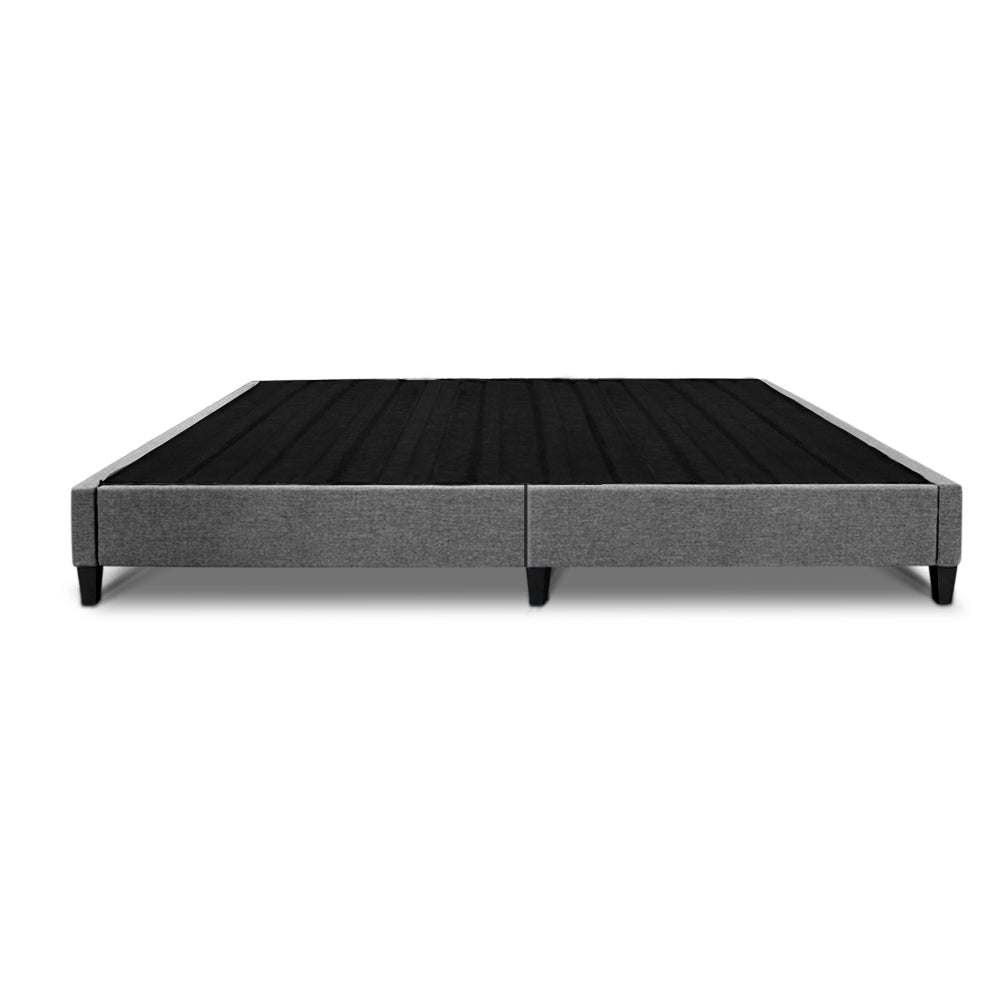 Artiss Queen Size Bed Base Frame - Grey