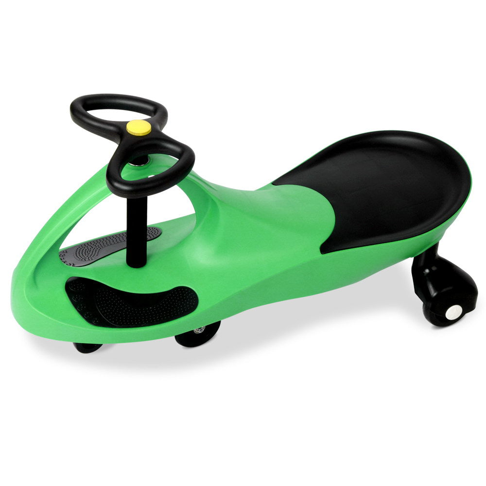 Rigo Kids Ride On Swing Car  -Green