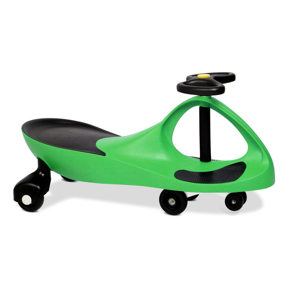 Rigo Kids Ride On Swing Car  -Green