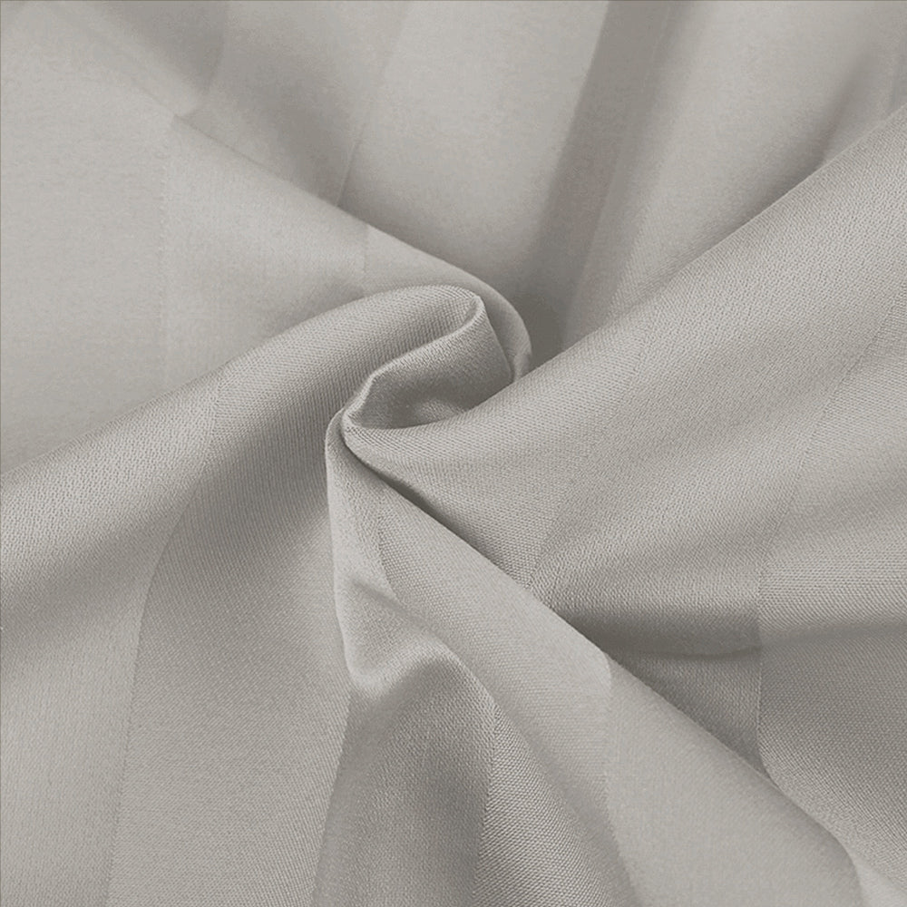 Giselle Bedding Queen Size 4 Piece Bedsheet Set - Grey