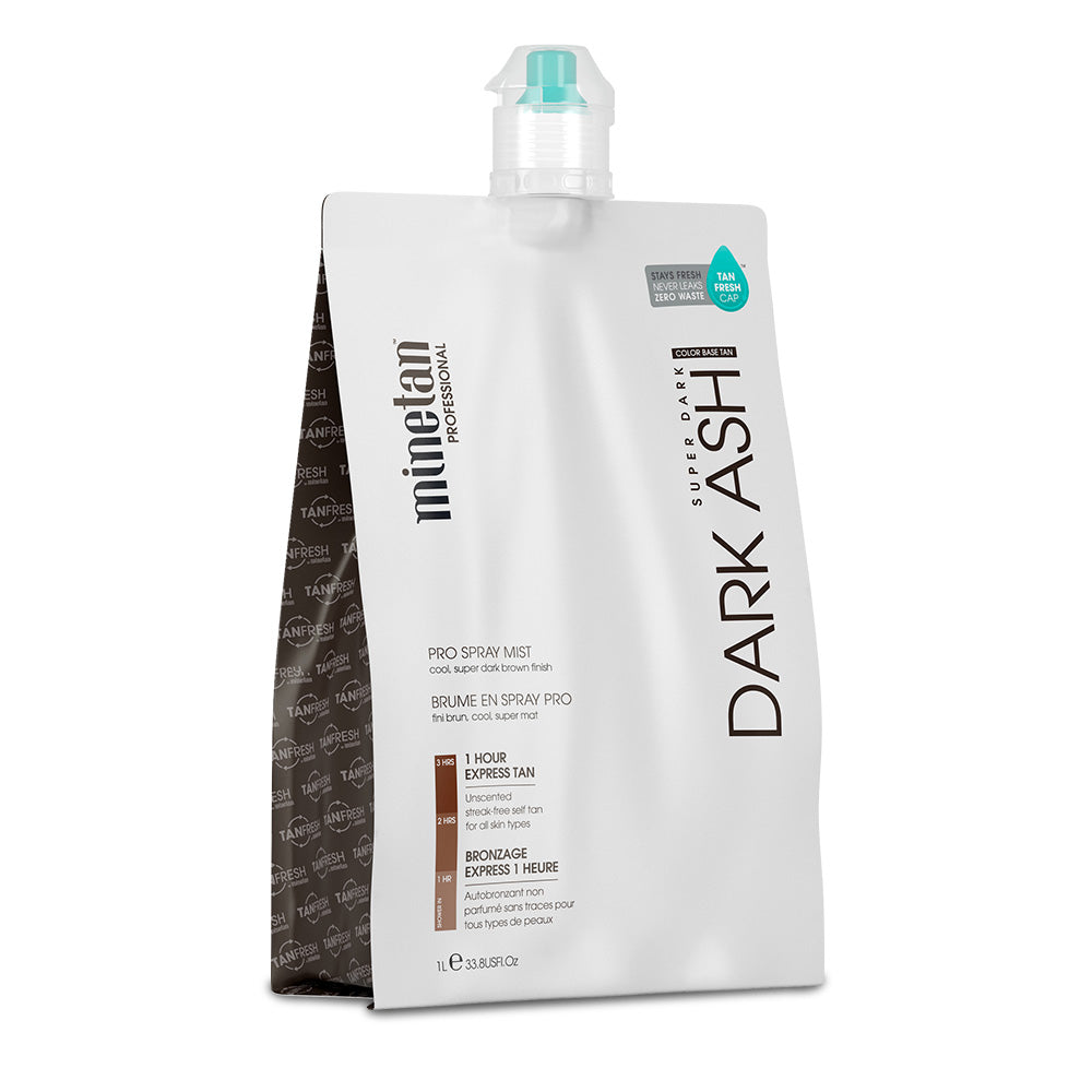 Minetan Professional Sunless Spray Tan Solution - Dark Ash