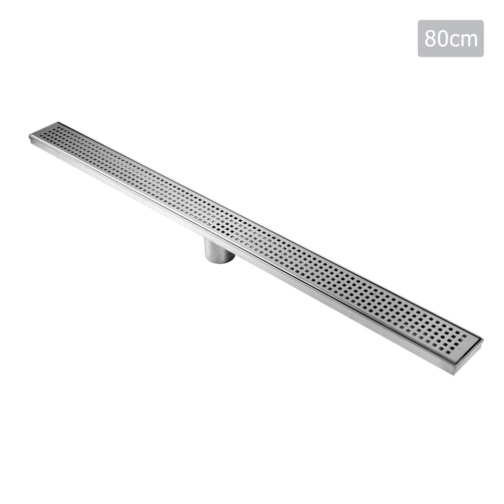 115x115mm Stainless Steel Shower Grate Tile Drain Square Bathroom Home