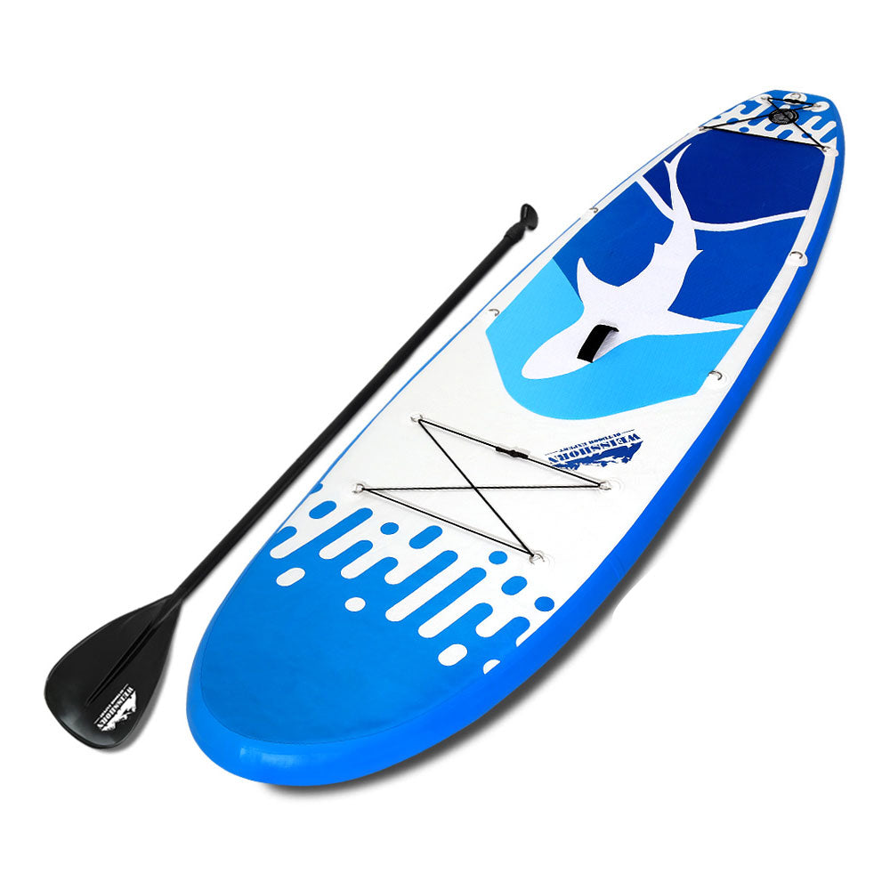 Weisshorn 10FT Stand Up Paddle Board Inflatable SUP Surfborads 10CM Thick