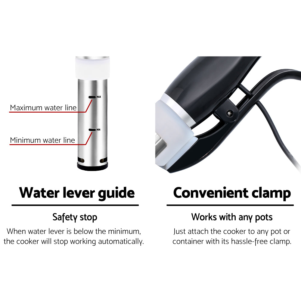 DEVANTi Sous Vide Cooker 1300W