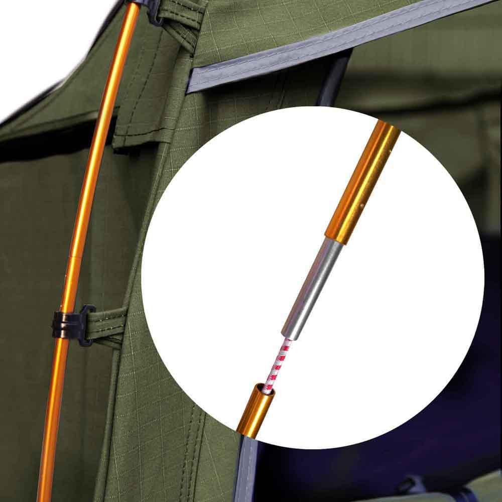 Weisshorn King Single Swag Camping Swag Canvas Tent - Celadon