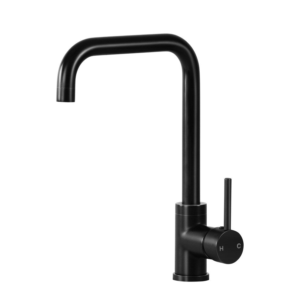 Cefito Mixer Kitchen Faucet Tap Swivel Spout WELS Black