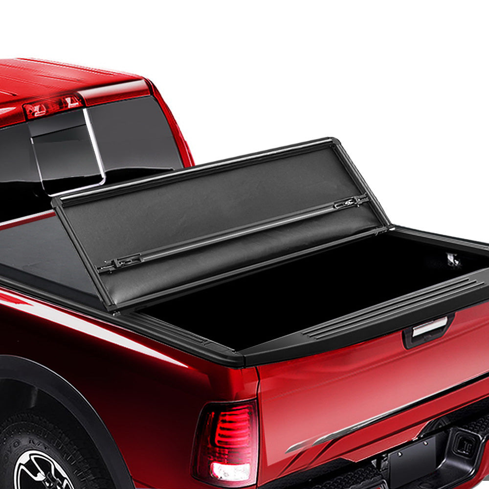 Weisshorn Fit Nissan Navara NP300 D23 Tonneau Cover Ute Clip On 3 Fold Folding