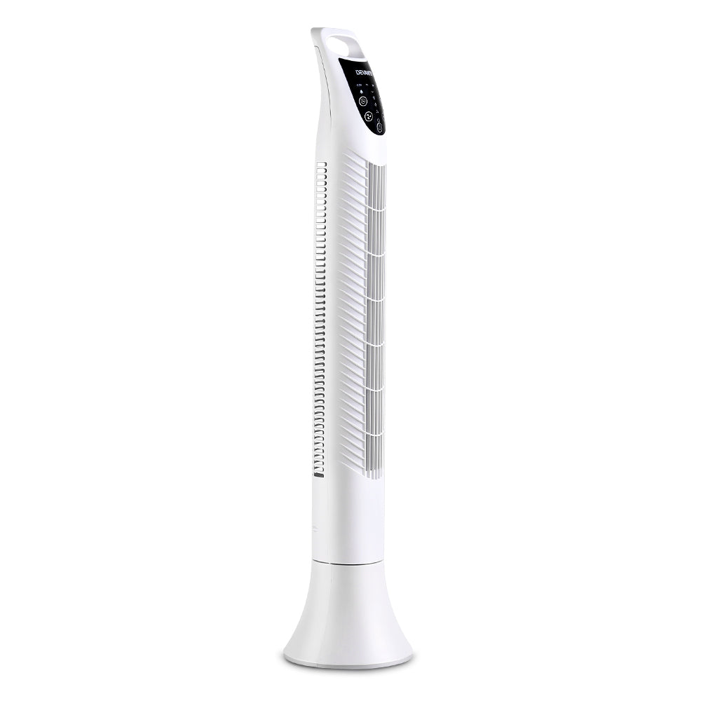 Devanti Portable Cross Flow Tower Fan - White