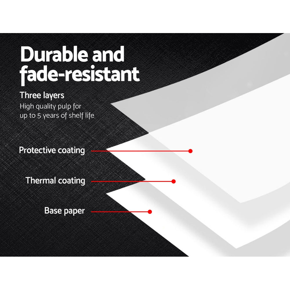 Emajin 120 Bulk Thermal Paper Rolls 57x38mm Cash Register Receipt Roll Eftpos