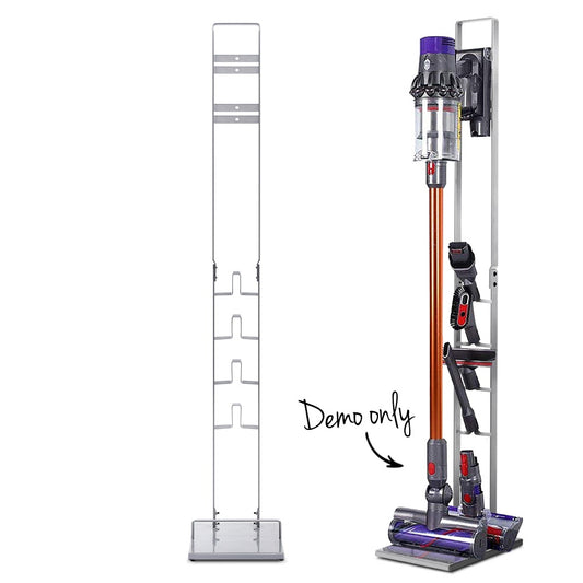 Freestanding Dyson Vacuum Stand Rack Holder Handheld Cleaner V6 7 8 V10 Silver