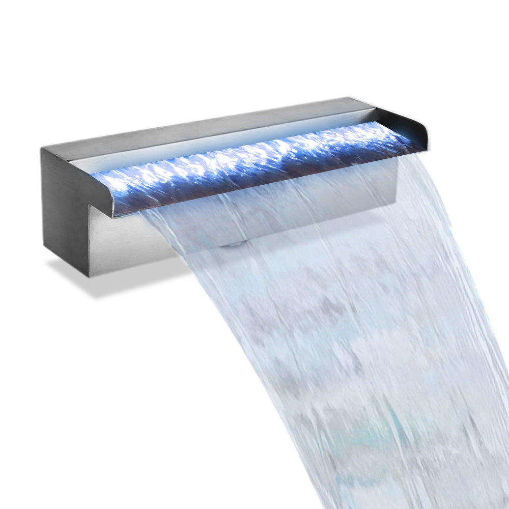 Gardeon LED Light Water Blade Feature Waterfall 30cm