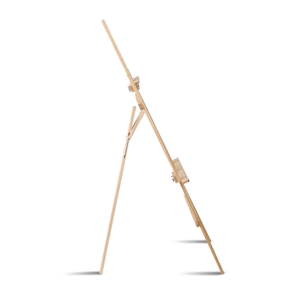 Artiss Modern Floor Easel - White Oak