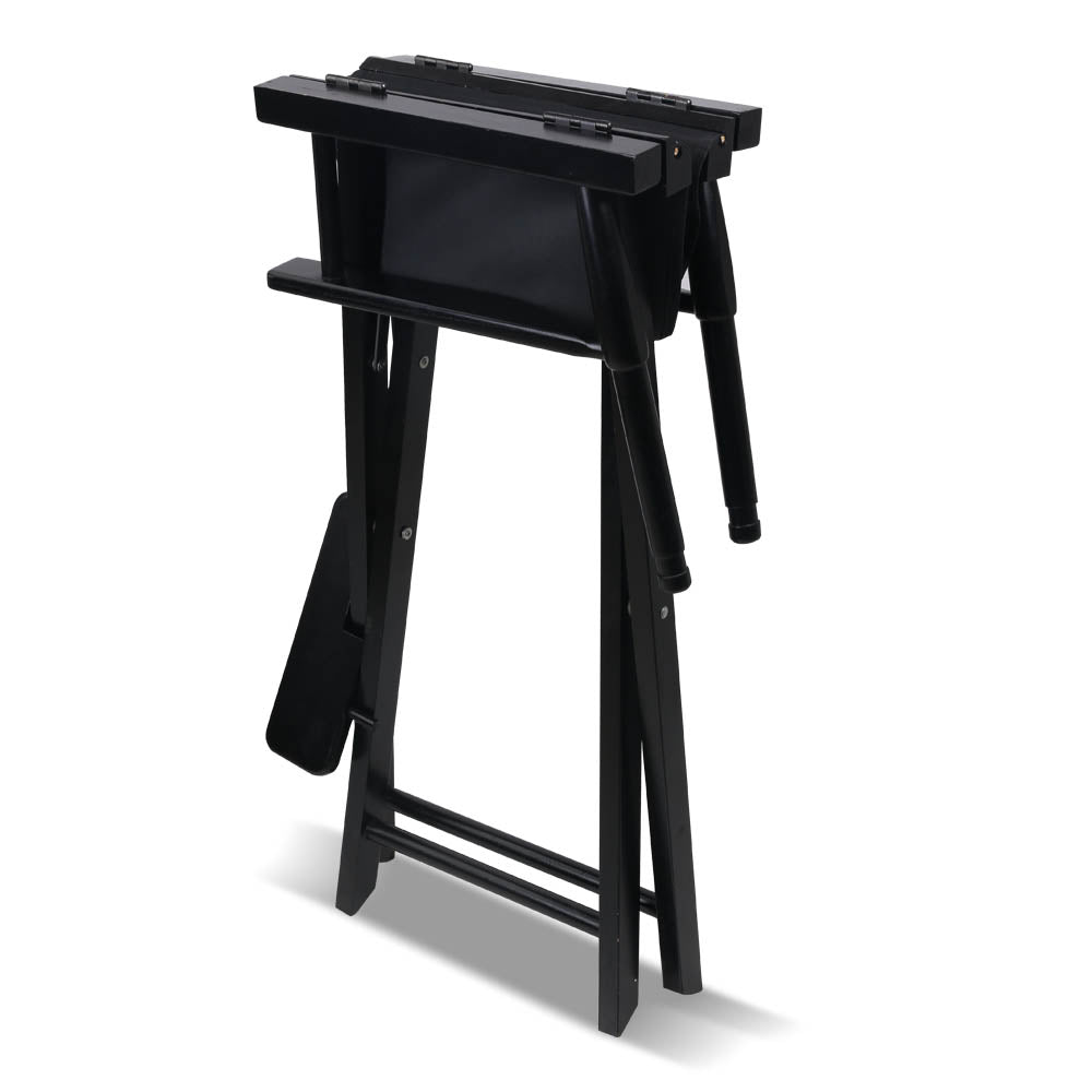 Artiss Tall Director Chair - Black