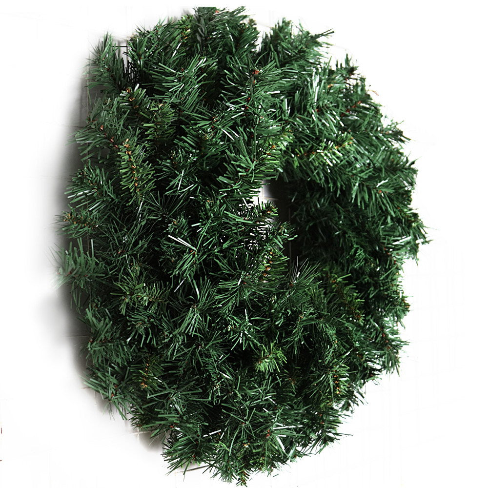 Jingle Jollys 60cm Christmas Wreath - Green