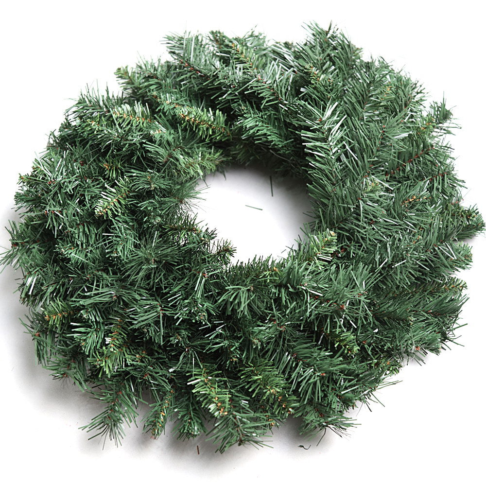 Jingle Jollys 60cm Christmas Wreath - Green