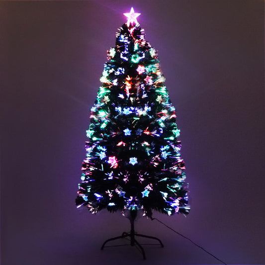 Jingle Jollys 1.2M 4FT LED Christmas Tree Multi Colour