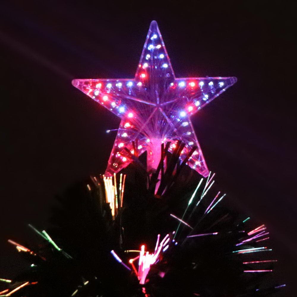 Jingle Jollys 1.5M 5FT LED Christmas Tree Xmas Optic Fiber Multi Colour Lights