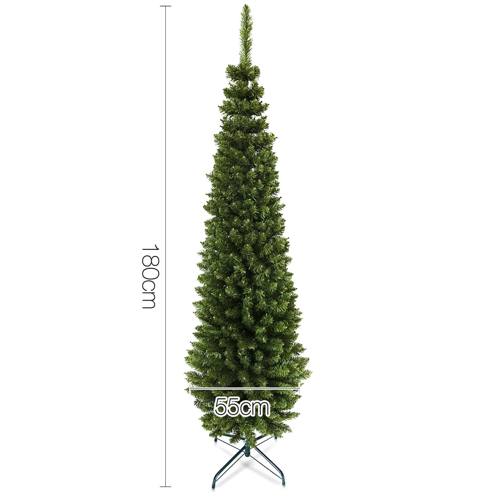 Jingle Jollys 6FT Slim Christmas Tree