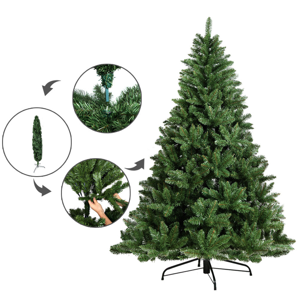 Jingle Jollys 6FT Christmas Tree - Green