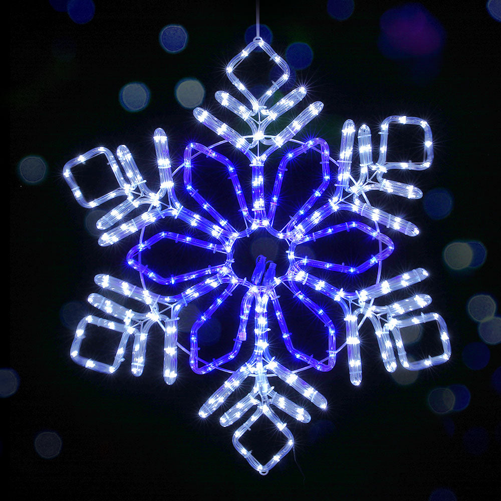 Jingle Jollys Christmas Lights Motif LED Light Outdoor Decorations 82cm Snow