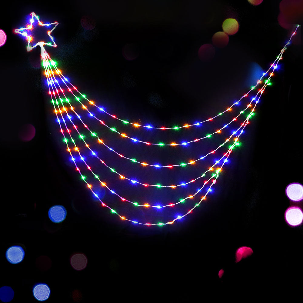 Jingle Jollys Solar Christmas Lights 3M 200 LED String Fairy Light Decorations