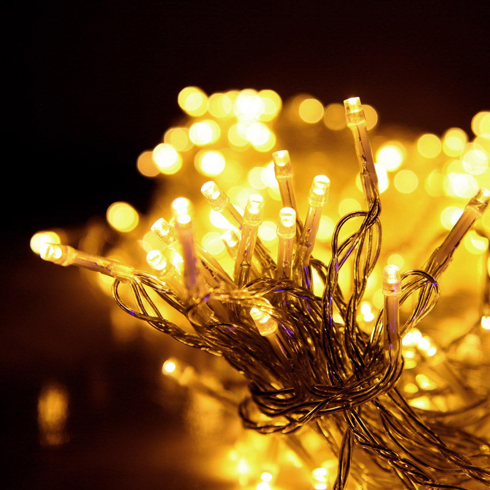 Jingle Jollys 50M 250 LED Christmas String Lights Warm White