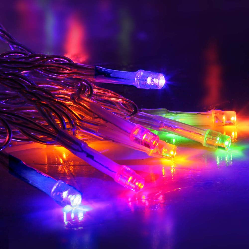 Jingle Jollys 50M Christmas String Lights 500LED Multi Colour