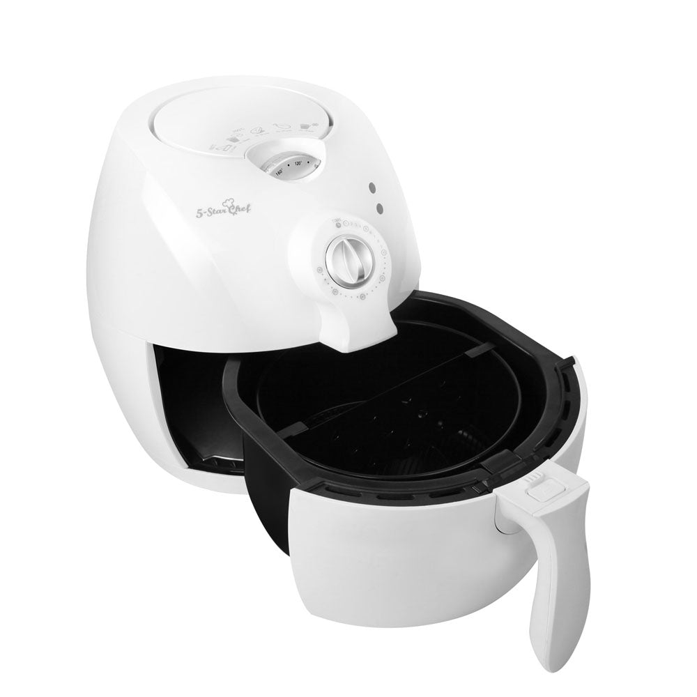 5 Star Chef 4L Air Fryer Oil Free Deep Cooker - White