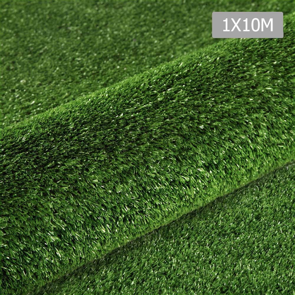 Primeturf Artificial Synthetic Grass 1 x 10m 10mm - Olive Green