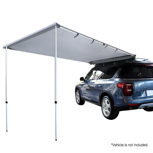 Weisshorn Car Shade Awning 2 x 3m - Grey