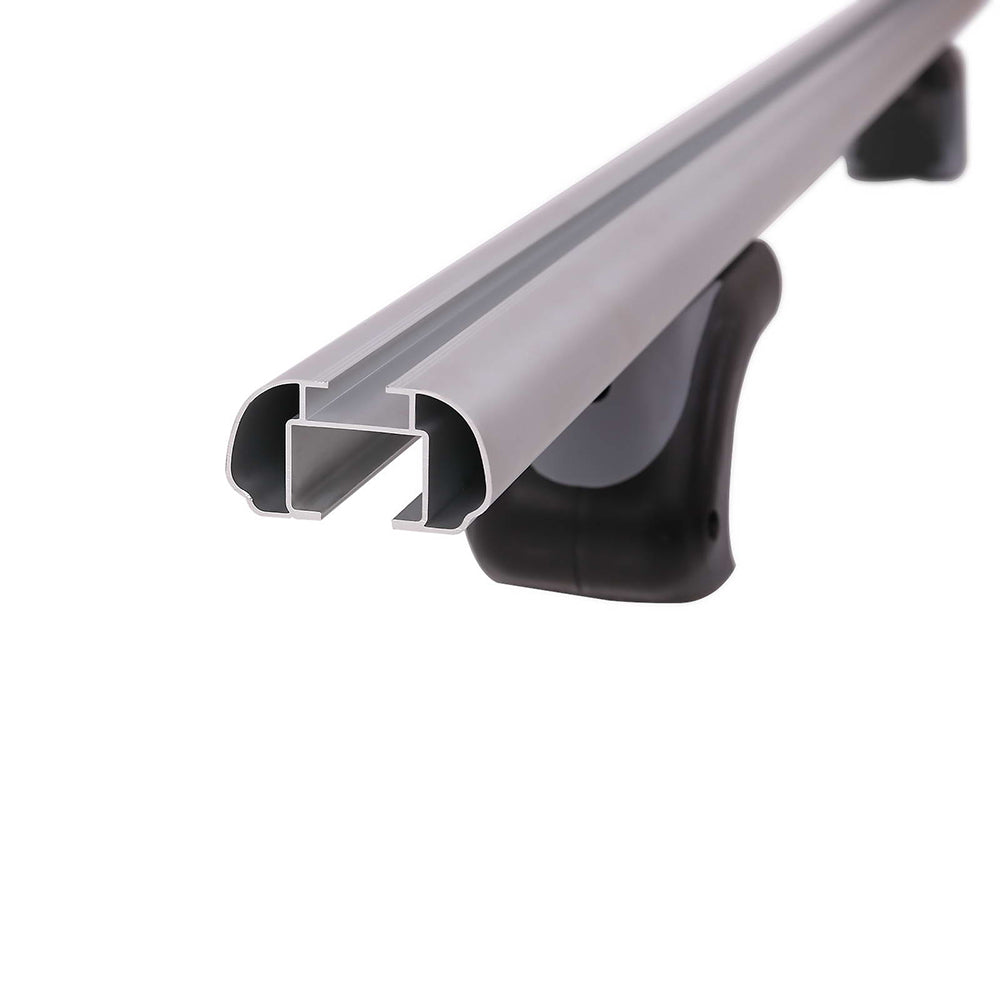 Giantz 1200mm Universal Aluminium Lockable Roof Rack - Silver