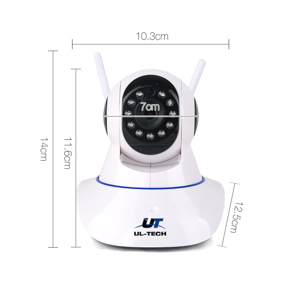 UL Tech Set of 2 1080P IP Wireless Camera - White