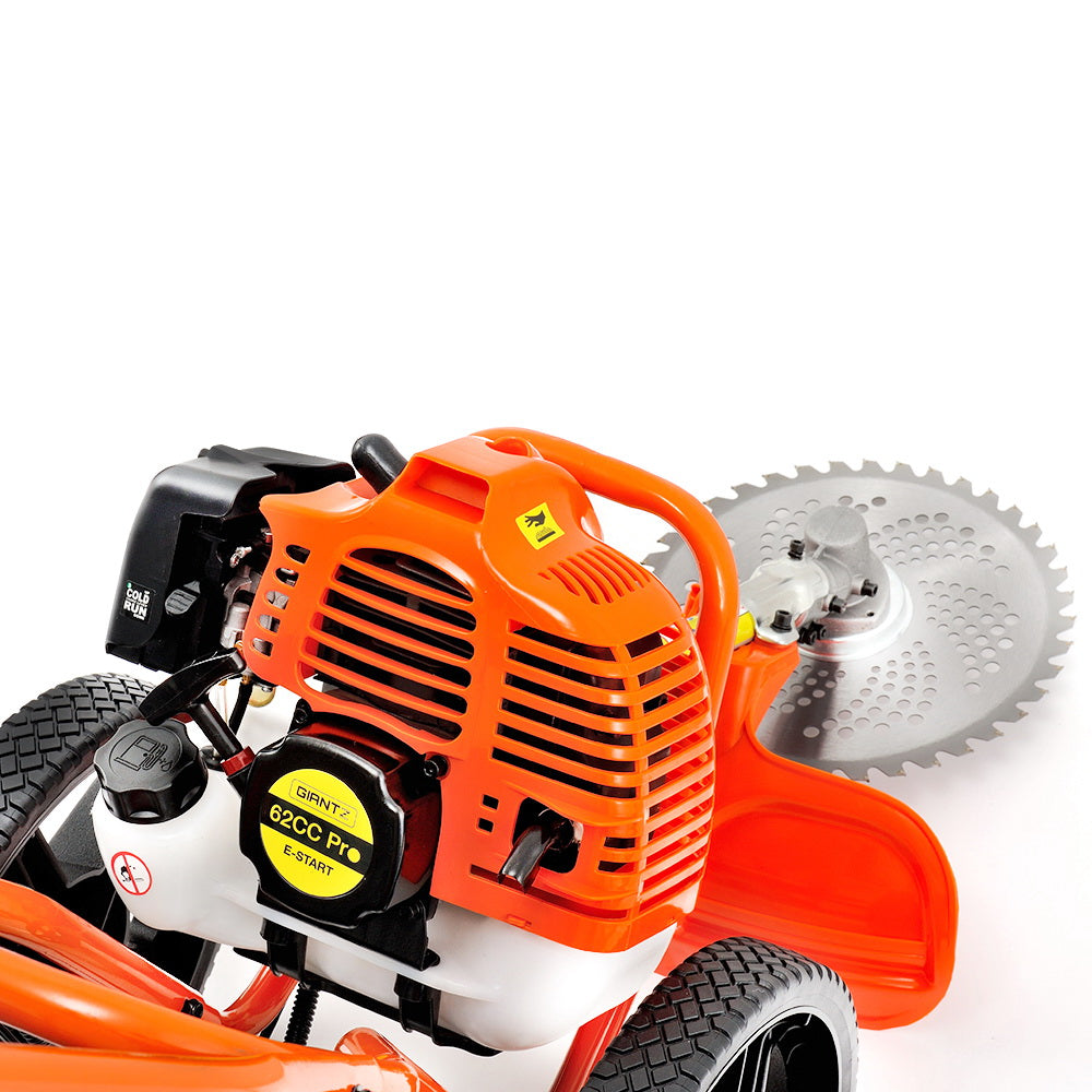 Giantz 3 in 1 Wheeled Trimmer - Orange